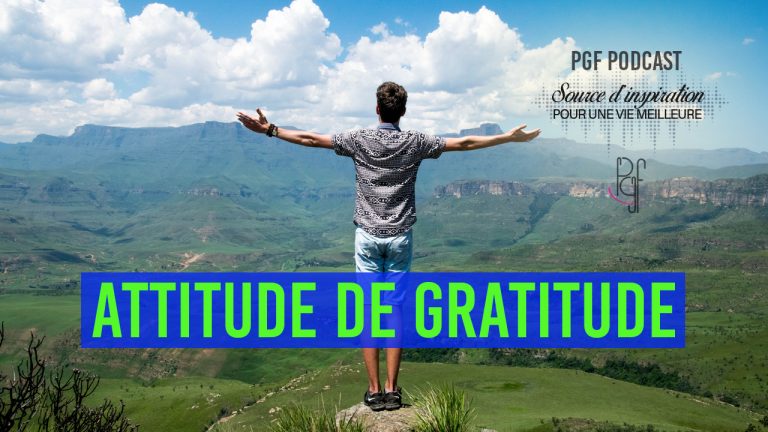 PGF PartageGraceFaveur ATTITUDE DE GRATITUDE