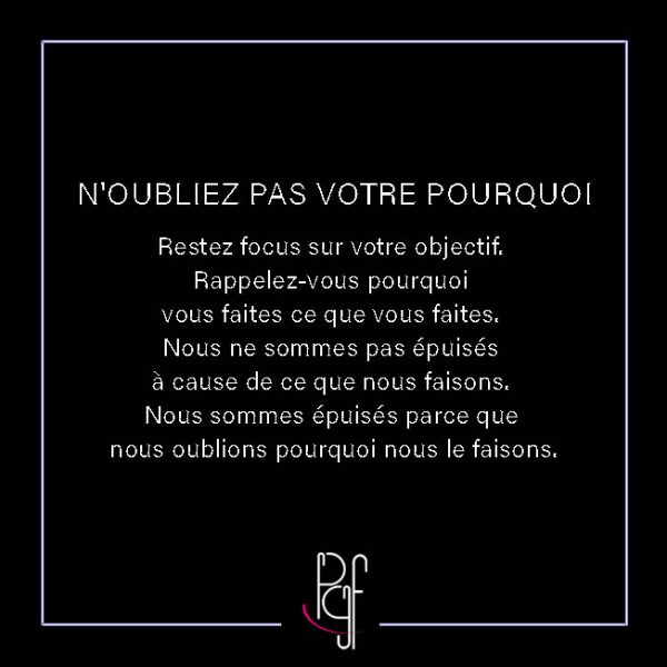 C’est quoi un “pourquoi” ?